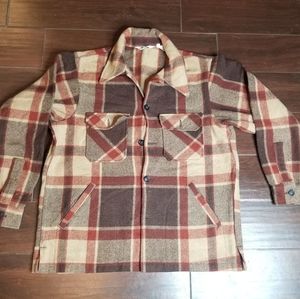 Vintage Wool Woolrich Mens Jacket Size Large